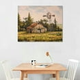 thumbnail image 3 of COMIO Rustic Barn Wall Decor, Barn Pictures Canvas Wall Art for Farmhouse Living Room Wall Decor, Old Barn Canvas Prints, Barn &amp; Windmill Painting Framed Artwork for Country Home Wall Decor, 3 of 5