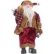thumbnail image 3 of Pet Skirts Christmas Stuffed Plush Standing Santa Claus Figurine, Holiday Fashion Design With Luxurious Clothes Festive Atmosphere Enhancer For Table, 3 of 4