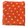 thumbnail image 3 of Hip Hop 50's Shop 1950s Chiffon Scarf Square Vintage Retro Sheer Neck Hair Tie Women Girls (23" Orange Polka Dot), 3 of 3