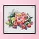 thumbnail image 3 of Kits de punto de cruz con estampado de bordado completo DIY, utensilios de cocina, regalo de costura FLhrweasw  Nuevo, 3 of 9