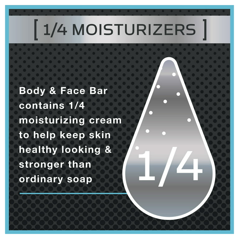 Dove Men+Care Body Soap and Face Bar Deep Clean 3.75 oz 6 Bars
