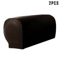 thumbnail image 1 of POINTERTECK 2 Pcs Pu Leather Sofa Armrest Covers Protectors Stretch Waterproof For Couch Chair Arm, 1 of 4