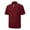 06-Red, variant on Iceglad Men's Knit Polo Shirts Cotton Short Sleeve Casual Collared Vintage Shirts Classic Fit Soft Shirts