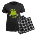 thumbnail image 5 of CafePress - Luckycharm_Dark Women's Dark Pajamas - Women's Short Sleeve Print T-Shirt and Pants Dark Cotton Pajama Set, 5 of 7