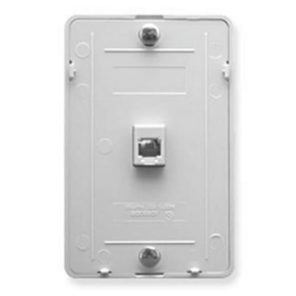 Icc ICC-IC630DB6WH Wall Plate Idc 6P6C - White