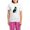 With Pink Pant, variant on CafePress - Hipster Boston Terrier Women's Light Pajamas - Women's Short Sleeve Print T-Shirt and Pants Light Cotton Pajama Set