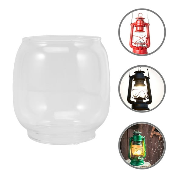 Oil Lamp Glass Lamp Shade Clear Kerosene Lamp Chimney Kerosene Lamp Cover Clear Glass Lamp Chimney Replacement Kerosene Lamp Chimney Clear Kerosene Lamp Shade