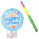 thumbnail image 5 of Pull String piñata suministros de fiesta de cumpleaños organizador de adornos dulces de juego de fiesta recargable juguete para niños de vacaciones, 5 of 9
