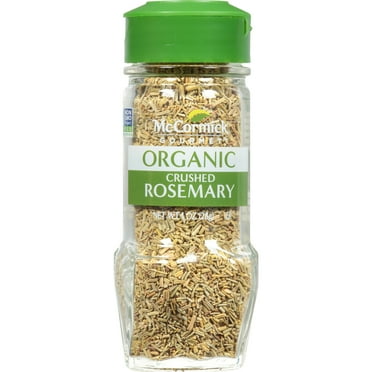 McCormick Gourmet Organic Crushed Rosemary, 1 oz Bottle