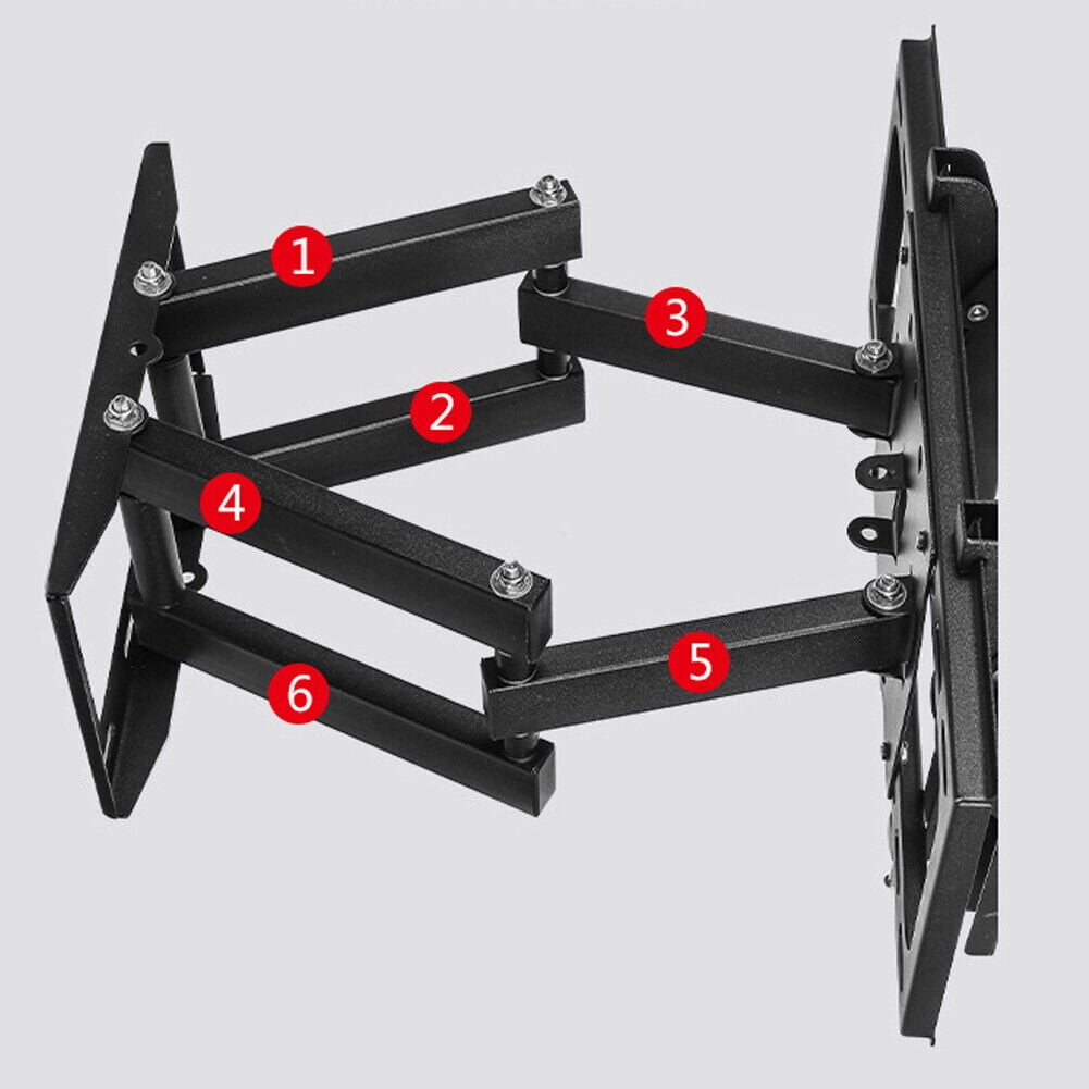 US Full Motion HDTV TV Wall Mount Bracket 32 36 37 42 47 50 52 55 60 65 70 inch