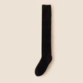 thumbnail image 2 of WTOBBY Extra Thick Coral Fleece Over-The-Knee Socks for Women, Plush Winter Sleeping Socks, Cozy Home Knee High Socks with Non-Slip Silicone Dots, Thermal Design ,A, 2 of 4