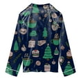 thumbnail image 5 of 2 Piece Girls Silk Pajamas Set Soft Satin Sleepwear For Comfortable Nights 2 Years- 14 Years Long Sleeve Sweatshirt Tops Pants Set for 0 6 12 18 24 M 1t 2t 3t 4t 5t 6t (7-8 Years,Black), 5 of 9