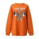 thumbnail image 1 of Sudadera para mujer Sudaderas de cuello redondo Festival Moda Otoño Impreso Blusa de manga larga suelta Casual Pullover Tops Sudadera Odeerbi ODB-5, 1 of 5