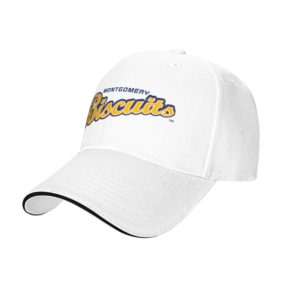 Montgomery Biscuits Casual Sandwich Baseball Cap Adjustable For Men For Women