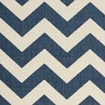 thumbnail image 7 of Safavieh Courtyard Bailey Chevron Indoor/Outdoor Runner Rug, 2'3" x 14', Navy/Beige, 7 of 7