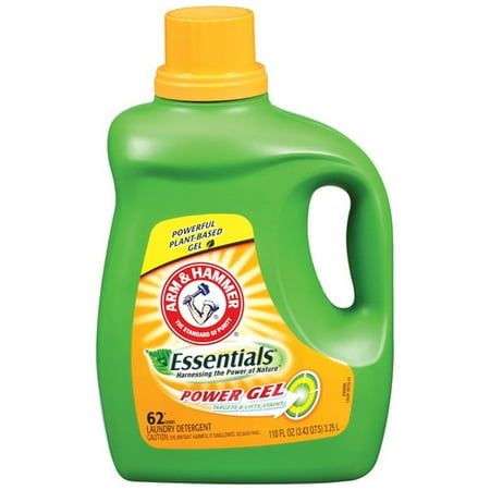 Arm & Hammer Essentials Power Gel Laundry Detergent, 110 fl oz