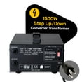 thumbnail image 2 of 1500 Watt Step Up/Down Voltage Transformer Converter, 2 of 7