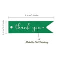 thumbnail image 5 of Inkdotpot Pack Of 50 Real Silver Foil Paper Tags Thank You Bridal Shower Favor Hang Tags, 5 of 6