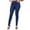 Dark Blue, variant on Jeggings for Women High Waist, Stretchy Jeans Slim Fit Leg Pull on Jean with Pockets, Soft Breathable Cotton Blend