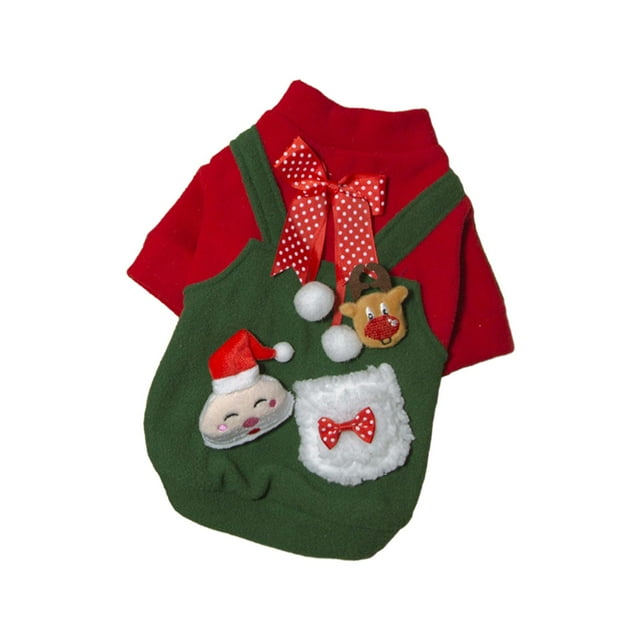 Trajes navideños para Perros Yuyangstore Ropa elegante de invierno M