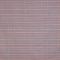 thumbnail image 2 of Zelouf One Stretch Woven Plaid  , Sewing, DIY, Crafts Fabric by the Yard, Grey/orange, 5 Yard, 2 of 2