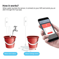 thumbnail image 3 of Tuya WiFi Water Sensor Leakage Alarm Flood Leak Detector Smart Home Remote Control Smart Home Security Protection, 3 of 5