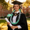 thumbnail image 4 of 2026 Graduation Ribbon Lei Necklace Class Of 2026 Grad Ribbon Money Lei Double Braided Graduation Lei Necklace Party Supplies 47.2in Multi Color, 4 of 6