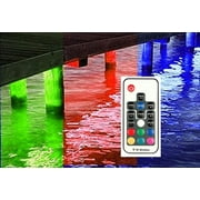 Pimp My Dock (50ft Length) DIY Neon Multi-Color, Color Changing Premium LED Under Dock Lighting Kit IP68 Completely Waterproof