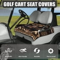 thumbnail image 3 of Whosucclay 4 Pockets Golf Cart Seat Cover for All-Season Use All-Weather Use, Breathable 4 Storage Pockets Golf Cart Seat Cover Blanket Towel Accessories, Dog, 3 of 7