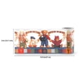 thumbnail image 2 of Concord Wallcoverings Peel and Stick Self Adhesive Kids Wallpaper Border, Plush Bear for Play Room Nursery Room, White Red Blue Green, 15 ft by 5 in 2131, 2 of 5