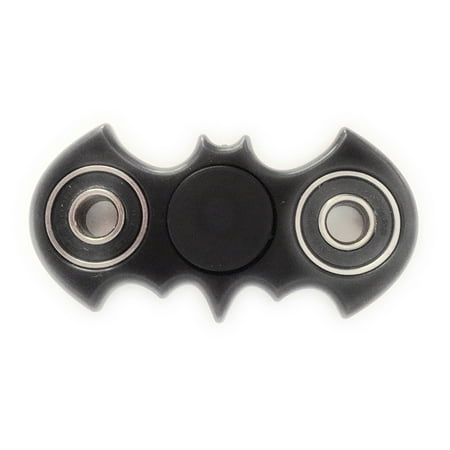 Batman Bat Shaped Fidget Spinner Black with Black (Best Fidget Spinner Batman)