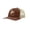 Brown/Khaki, variant on Quail Mesh Back Trucker Hat-Brown/Khaki