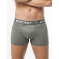 thumbnail image 3 of PAQUETE DE 4 BOXER PARA CABALLERO PIEL DE SEDA LISO G BLACK SECRET 2668, 3 of 4