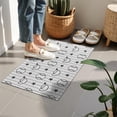 thumbnail image 4 of Black and White Baseball Caps Pattern Door Rugs,Washable Non Slip Door Mats Indoor,Decorative Door Mats,Entry Mat Indoor for Entrance,Bedroom,Kitchen,Bathroom,16"x24", 4 of 6