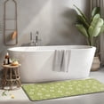 thumbnail image 2 of Lightgreen Daisy Flower White Blooms Pattern Kitchen Rug Mat,Kitchen Runner Rugs Non Skid Washable,Decorative Kitchen Floor Mats for Kitchen,Sink,Laundry,17"x47.2", 2 of 7