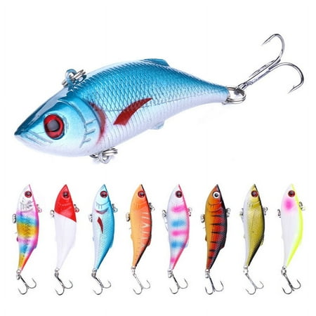 HENGJIA Fishing Lures Minnow VIB Baits Hard Lipless Crankbaits Sinking Fishing Lures for Saltwater Freshwater Bass Redfish Trout Walleye