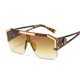 thumbnail image 1 of Gafas De Sol cuadradas para hombre y mujer, lentes De Sol con montura De gran tamaño, a la moda, De diseñador De marca, clásicas, sin montura, 1 of 4