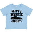 thumbnail image 3 of Inktastic Poppy's Lil' Racing Buddy with Car Silhouette Boys or Girls Baby T-Shirt, 3 of 5