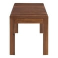 thumbnail image 4 of Moe's Home Collection Rohe Bench Walnut Brown Wood Ottomans Stools & Benches, 4 of 7