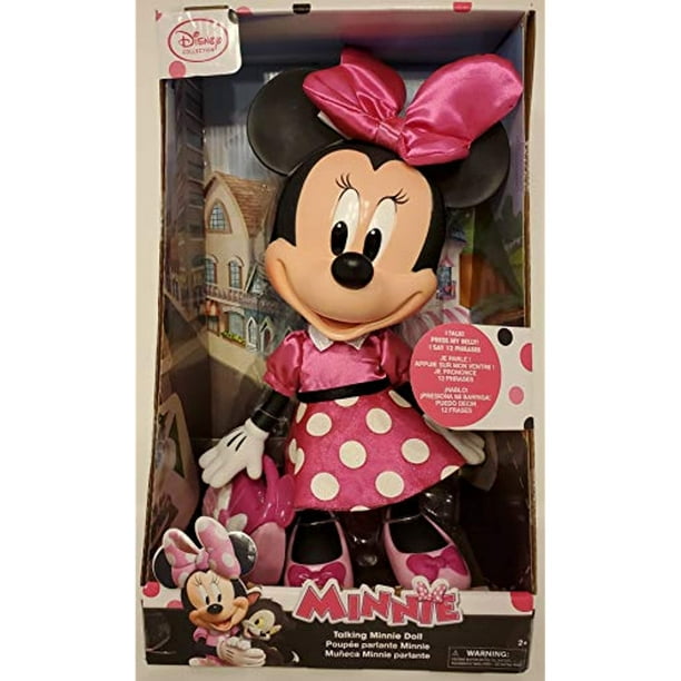 ketting echtgenoot baas Disney Collection Minnie Talking Doll - Walmart.com