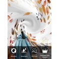 thumbnail image 7 of Orange Blue Fall Cloth Napkins Set of 4 Reusable Dinner Napkins, Thanksgiving Maple Leaf Autumn Cocktail Napkin Washable Table Napkins for Wedding/Holiday Party/Baby Shower 20"x20", 7 of 7