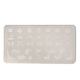 thumbnail image 1 of Unique Bargains Pochoir Design Doigts Moustache Modèle Peint Plaque Gel Ongles Outil 1 Feuille, 1 of 2