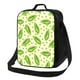 thumbnail image 1 of Disketp Green Peas Bolsa Térmica Estampada para Almuerzo, Lonchera para Hombres y Mujeres Adultos, 1 of 7
