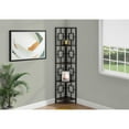 thumbnail image 5 of Monarch Specialties Bookshelf, Etagere, Corner, 4 Tier, 62"H, Office, Bedroom, Brown Laminate, 5 of 11