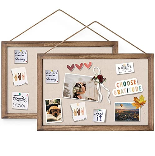 Natural Wood Frame Cork Bulletin Board Office Supplier Home Decorative OS 