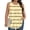 Beige, variant on Women's Plus Size Wavy Stripe Pleated Sleeveless Tank Top, Casual Loose Flowy Tunic Vest, Women's Red, Sizes L-5XL
