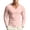 Pink, variant on Long Sleeve Undershirt Men Lightweight V Neck Loose Casual Plain Shirt Base Layer Tees