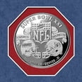thumbnail image 4 of New York Giants Super Bowl Ticket and Game Coin Collection Framed, 4 of 7
