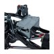 thumbnail image 4 of Caja receptora de metal, caja ESC, piezas de actualización aptas para vehículos de orugas SCX10 1/10 RC, color negro, 4 of 5
