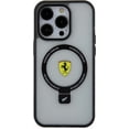 thumbnail image 2 of Ferrari Hardcase for iphone 15 Pro Max 6.7" with MagSafe & Ring Stand Transparent - FEHMP15LUSCAH, 2 of 5